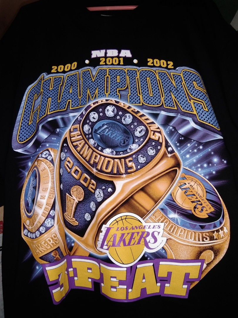 Lakers 3 peat shirt on sale