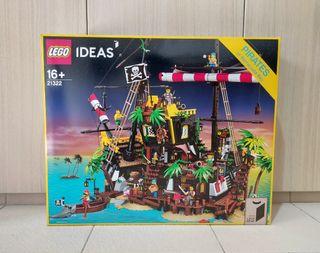 LEGO 21322 Ideas Piraten der Barracuda-Bucht Leerkarton/Box/Ovp NEU