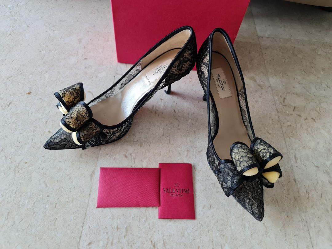 Like new Authentic valentino heels, Luxury, Sneakers u0026 Footwear on Carousell