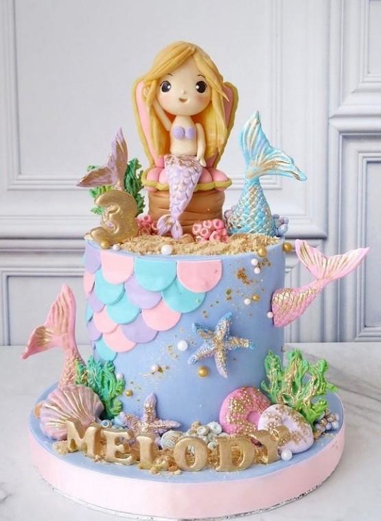 Ariel Toy Cake | Birthday Cake In Dubai | Cake Delivery – Mister Baker