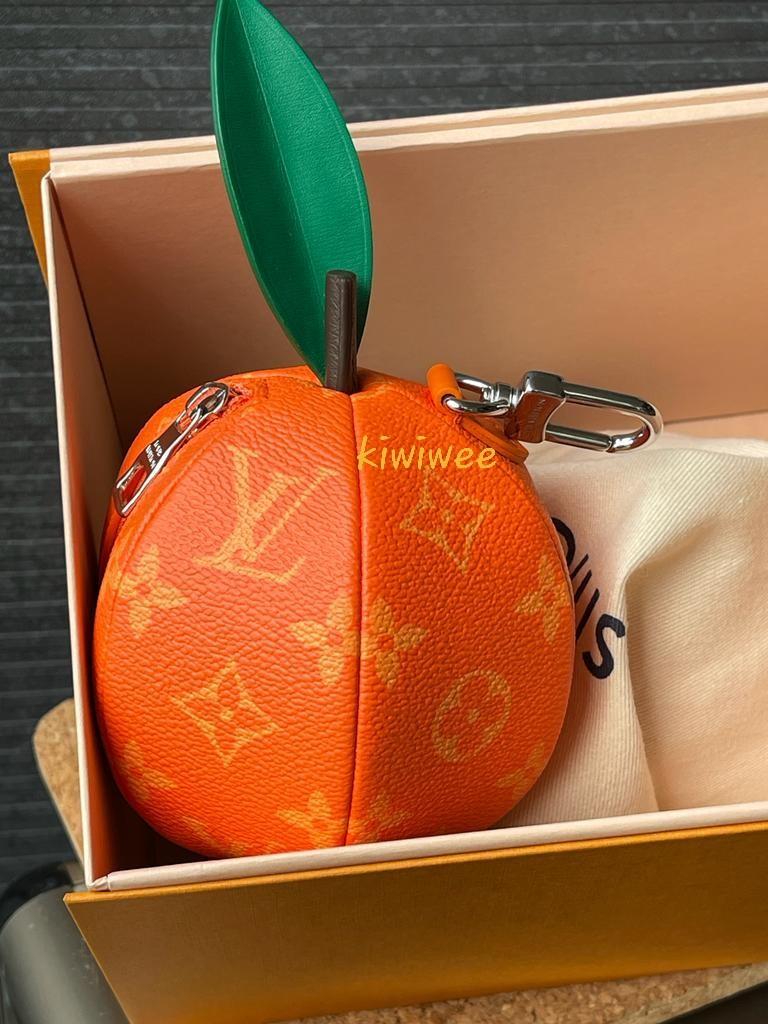 Louis Vuitton LV orange pouch