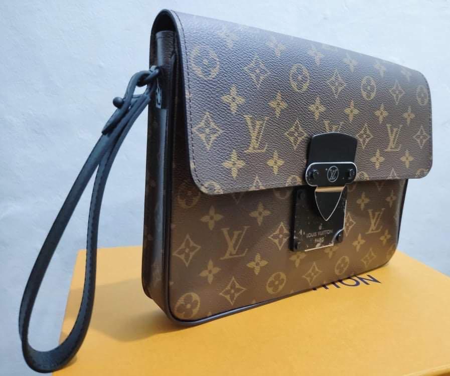 Louis Vuitton S Lock A4 Pouch – The Luxury Exchange PDX