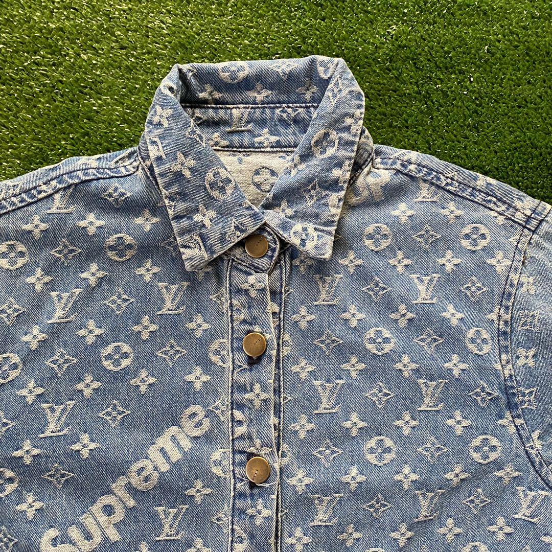 Supreme x LV Sweatshirt, Men's Fashion, Tops & Sets, Tshirts & Polo Shirts  on Carousell