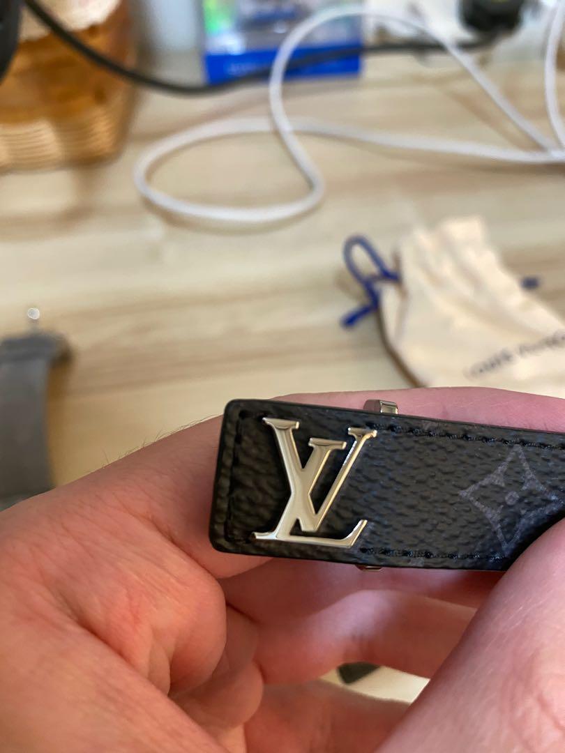 LV Men Slim Leather Bracelet, Men's Fashion, Watches & Accessories, Jewelry  on Carousell