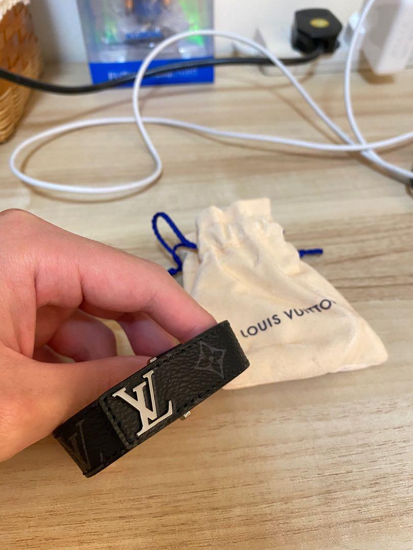 lv black slim leather bracelet｜TikTok Search