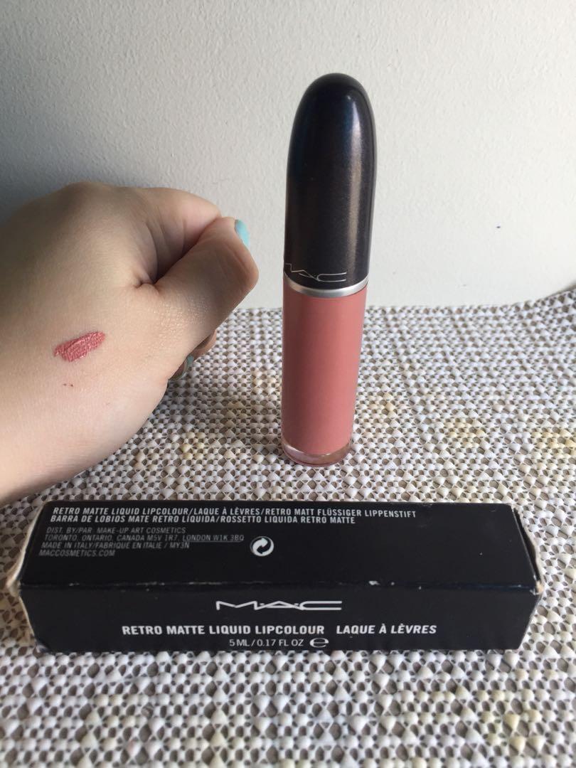 Mac Back In Vogue Liquid Lipstick, Beauty & Personal Care, Face, Makeup On  Carousell