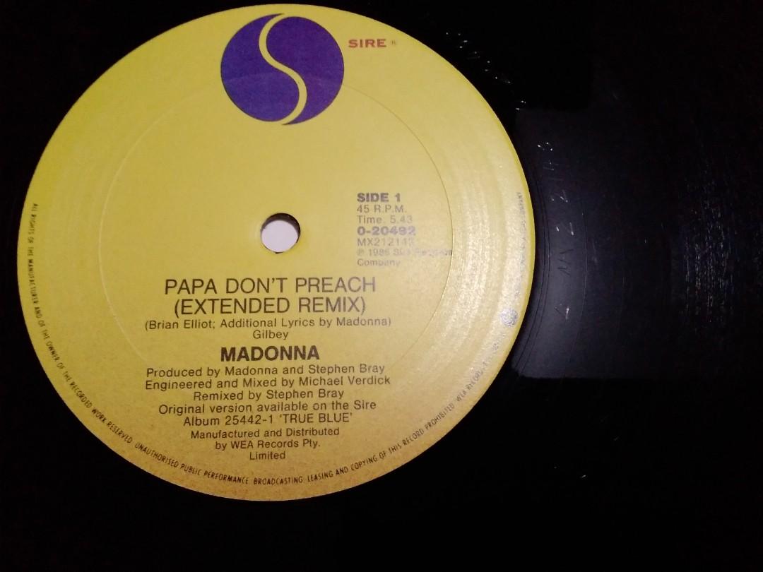 Madonna - Papa dont preach extended mix (Category: CDs & DVDs) located in Angono. Submitted by abc.ajaccess (Listing ID 1139954710, Image 2). Description: .