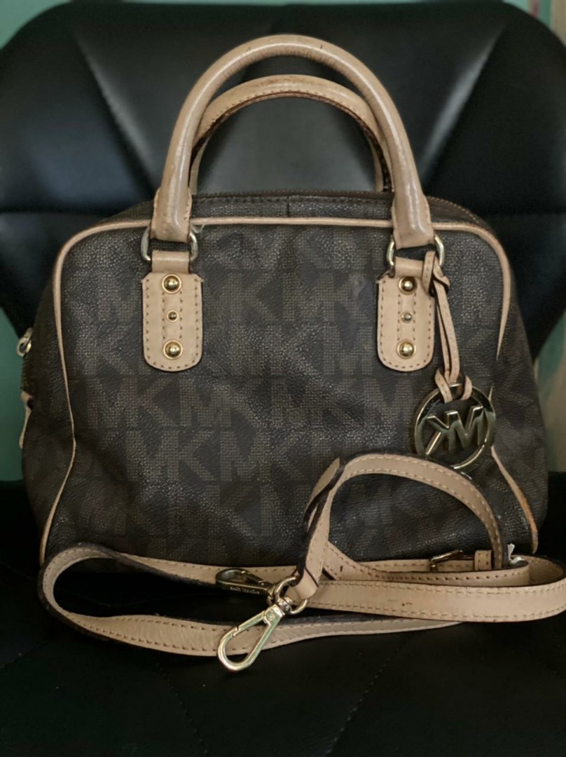 Michael Kors Bowling Bag, Luxury, Bags & Wallets on Carousell