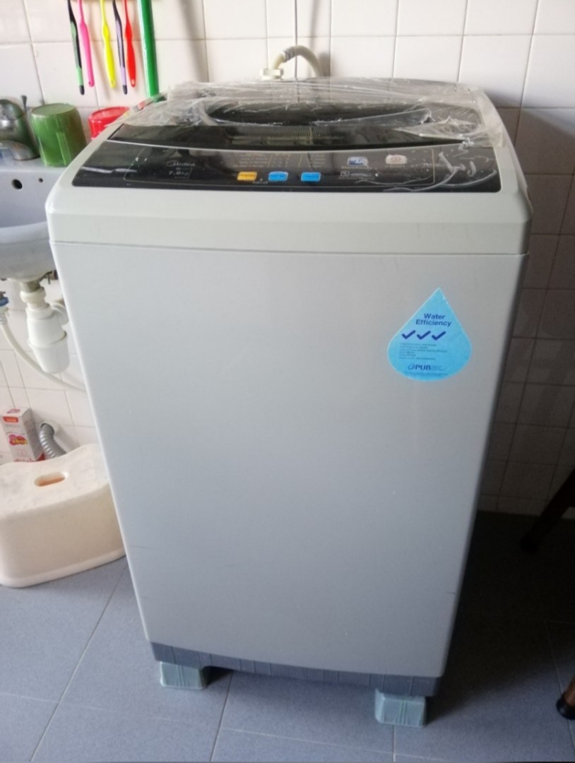 Midea Fuzzy 7.0Kg Top Load Washer, TV & Home Appliances, Washing