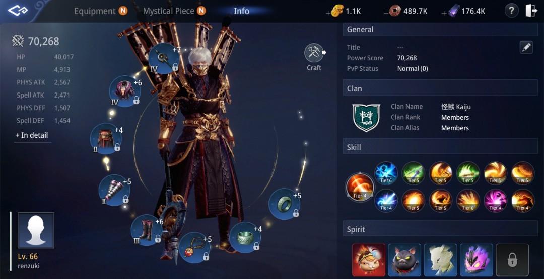 Mir4 Lancer Account Video Gaming Video Games Others On Carousell