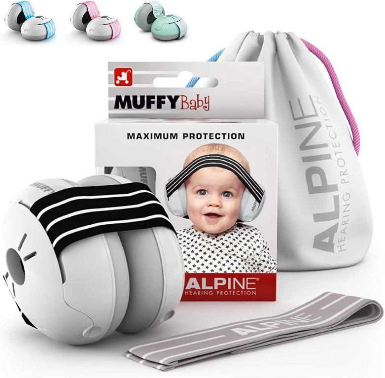 2x Baby & Childrens Ear Defenders Alpine Muffy Earmuffs Hearing Protection 