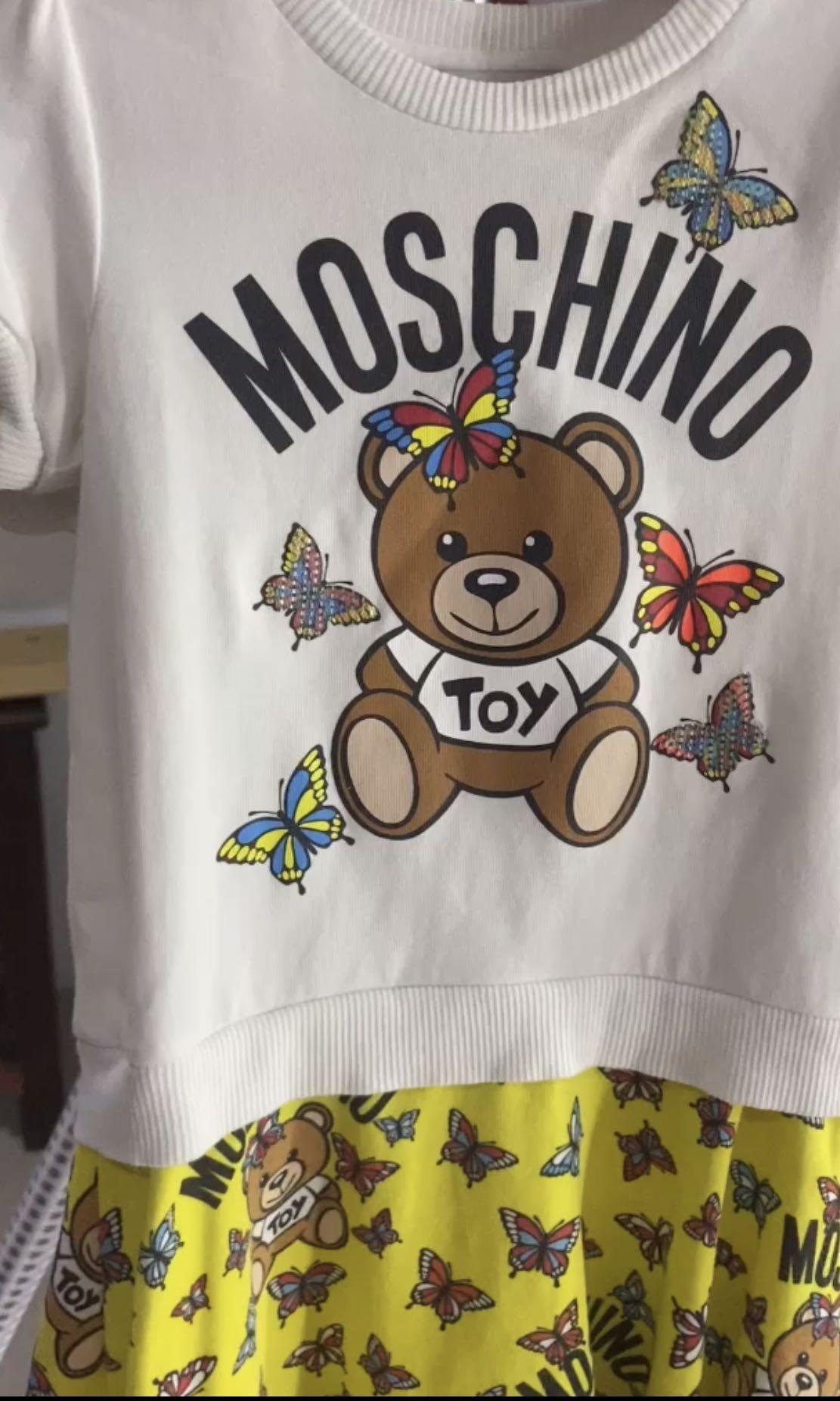 moschino shirt dress