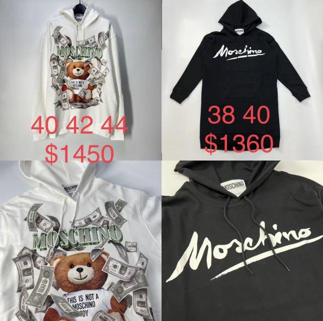 Moschino hoodie dress on sale