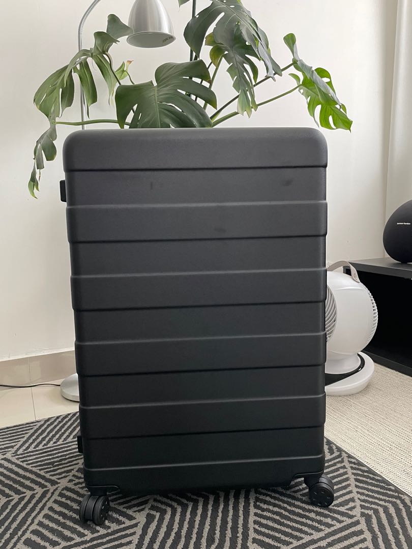 MUJI Hard Carry Bag (105L) With Adjustable CarryBar, Luxury, Bags