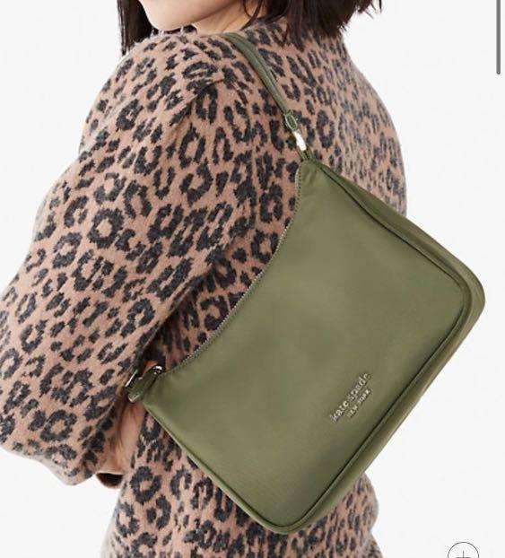 Kate spade green nylon bag clearance