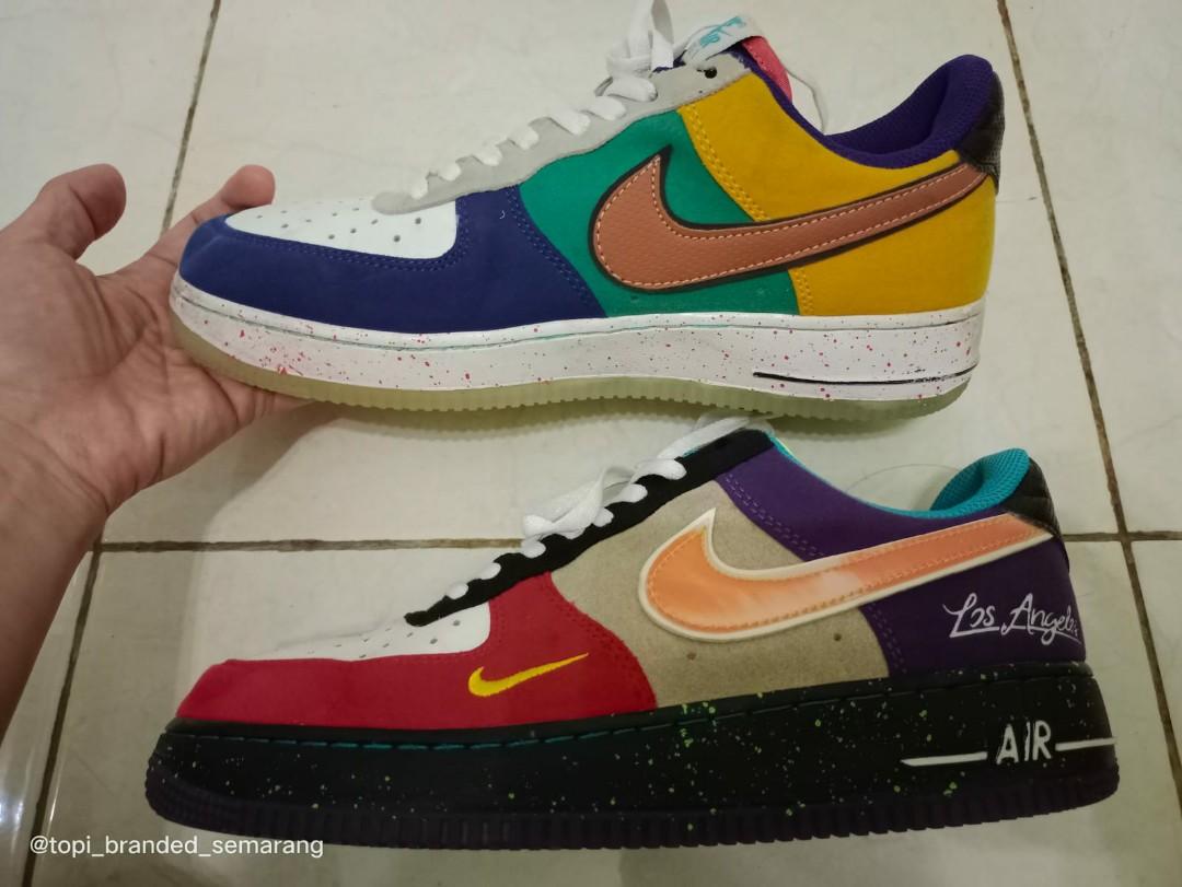 NIKE AIR FORCE 1 LOS ANGELES., Fesyen Pria, Sepatu , Sneakers di Carousell
