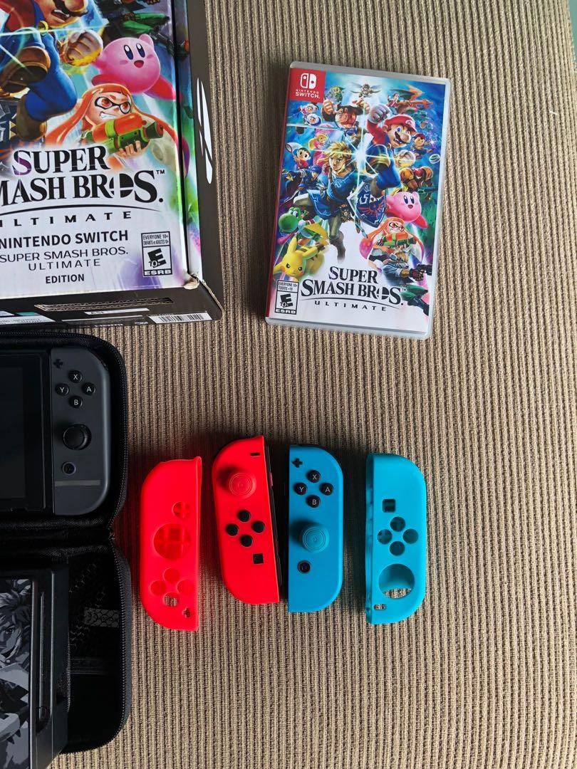 Nintendo Switch (Super Smash Bros Limited Edition), Video Gaming, Video