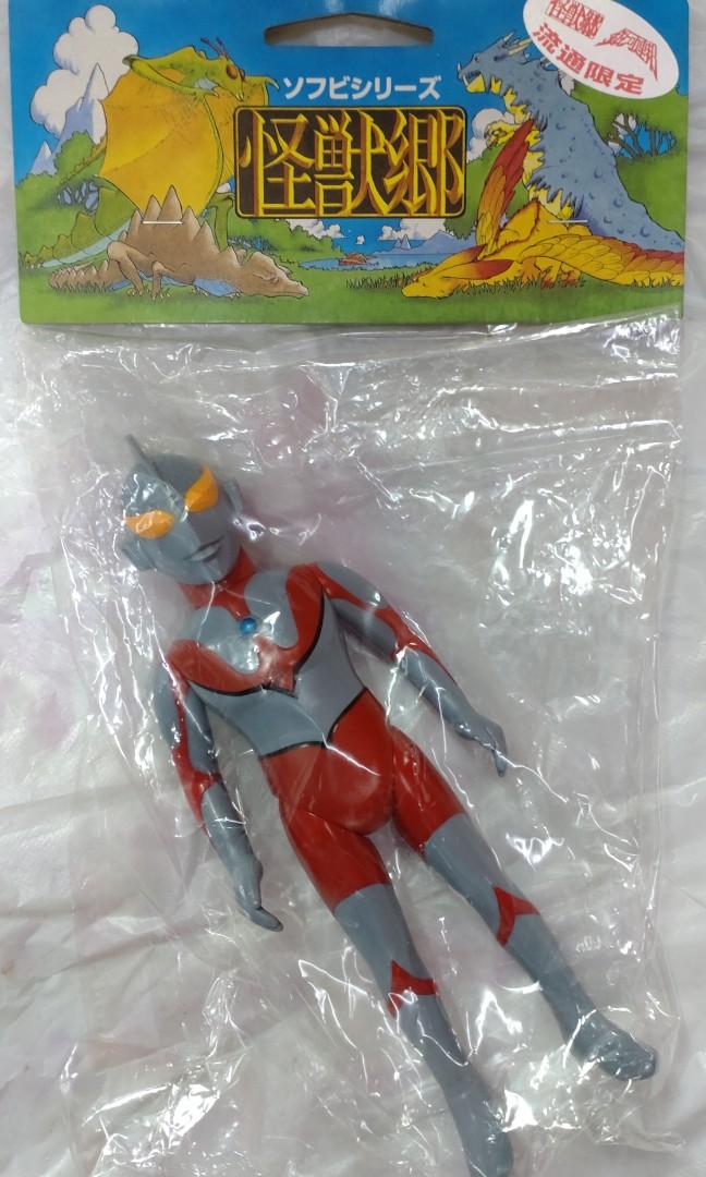 未開封 怪獣郷/銀河連邦 流通限定 ニセ・ウルトラマン やまなや ソフビ