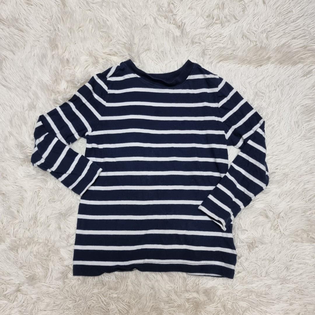 Old Navy Stripes Long Sleeves Shirt 