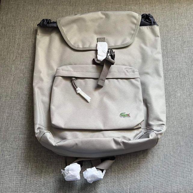 Lacoste flap shop backpack