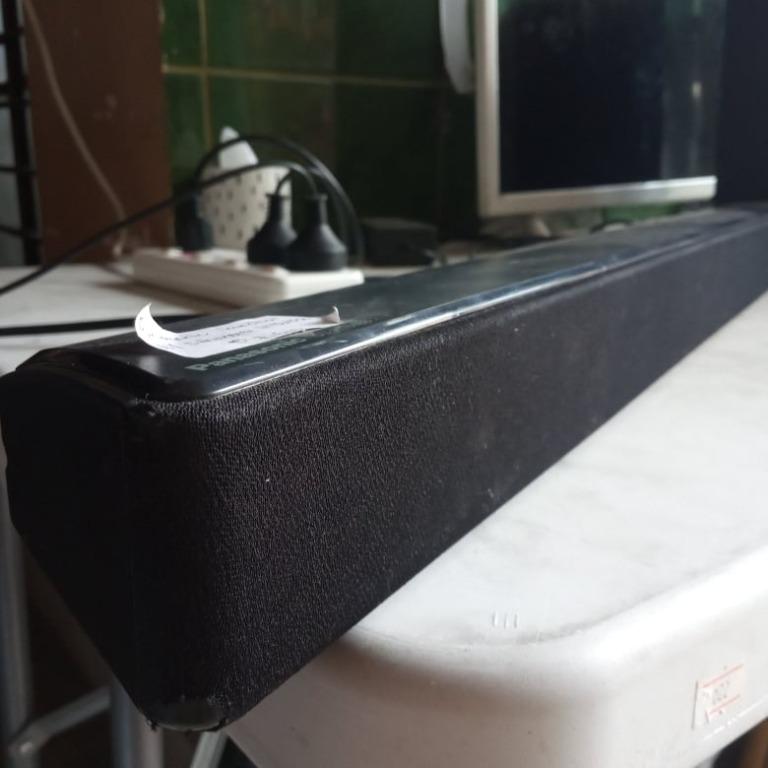 PANASONIC SOUND BAR W/ SUBWOOFER HTB488 (Category: Soundbars, Speakers & Amplifiers) located in San Pedro. Submitted by aussiesurplus (Listing ID 1139905677, Image 3). Description: PLEASE READ DETAILS BELOW: -HAS CRACKS AND SCRATRCHES BUT WORKING AS NEW. All items are from Australia SURPLUS/USED or BRAND NEW Tested and Working. Thank you for your interest to buy from our shop. Any issues or concerns, let us know by sending us a message to settle 
