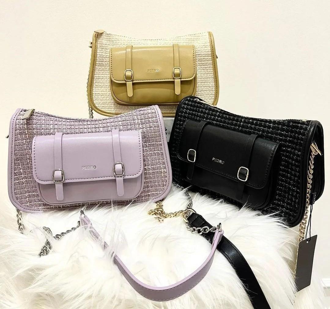 Pedro Tweed Shoulder Bag Original