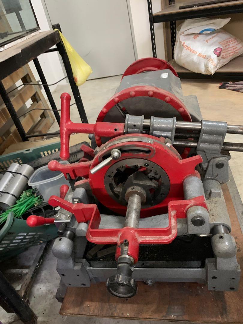 Gi conduit best sale threading machine