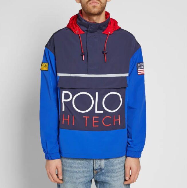 Polo Ralph Lauren F W 18 Hi Tech Color Block Pullover Jacket