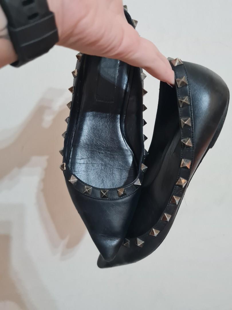 Preloved valentino sales rockstud shoes