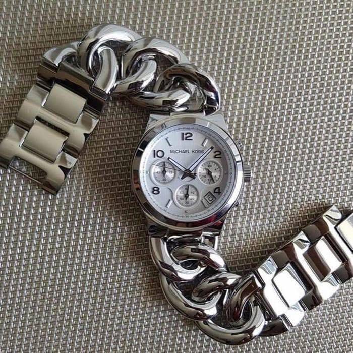 READY STOCK ORIGINAL MICHAEL KORS RUNWAY TWIST CHRONOGRAPH