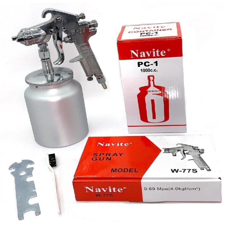 **Ready Stock In Singapore** AIR SPRAY GUN 1000ML/2.0/W77 Gravity Feed ...