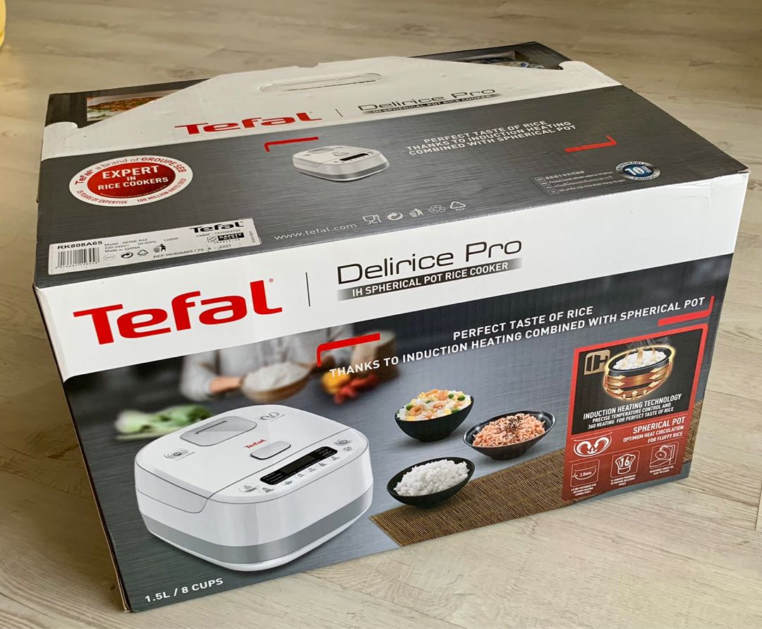 Tefal Delirice Pro Rice Cooker 1.5L, TV & Home Appliances, Kitchen