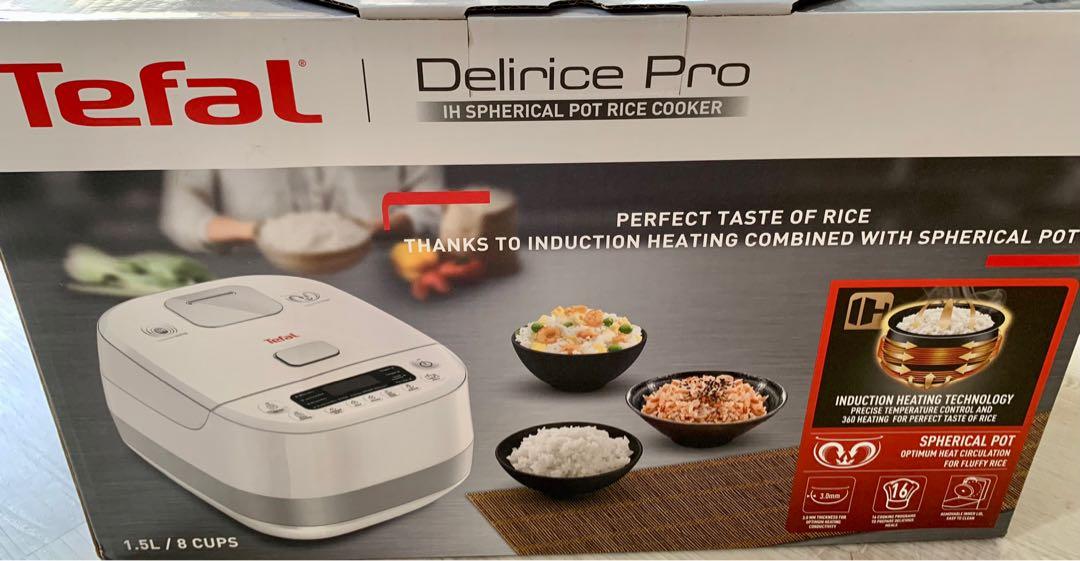 Tefal Delirice Pro Rice Cooker 1.5L, TV & Home Appliances, Kitchen