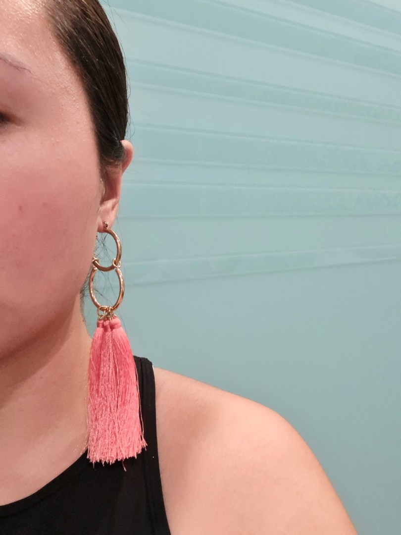 River island tassel earrings discount