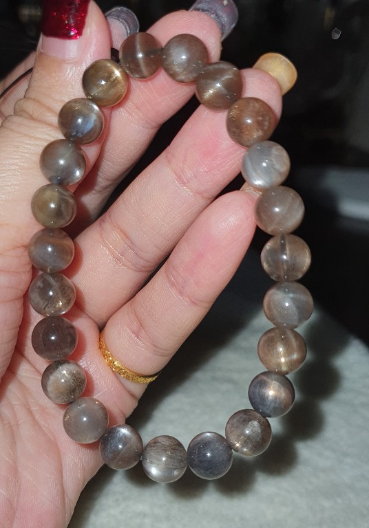Black sunstone necklace discount