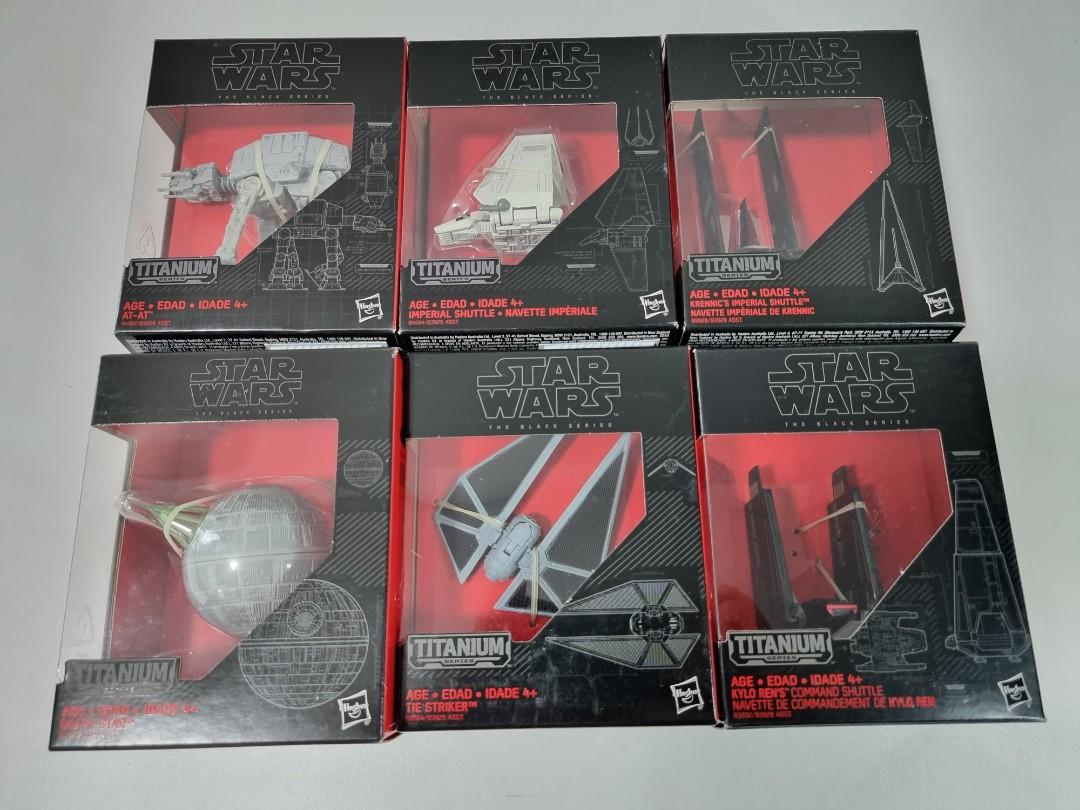 Star wars titanium series sales list