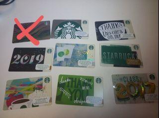Starbucks Cards (Pre- Activated)