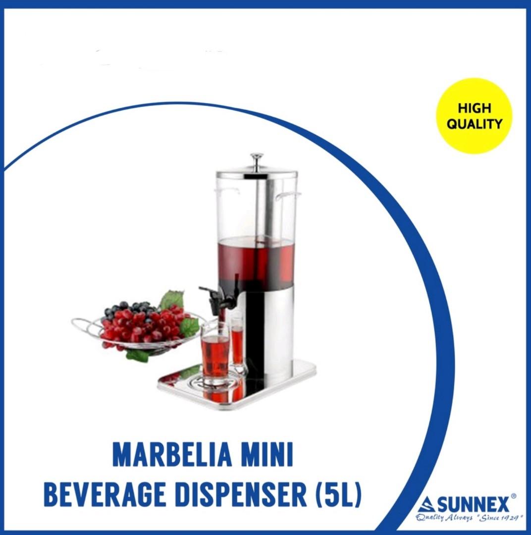 Sunnex Mini Beverage Dispenser Cold Drink Dispenser, Furniture & Home