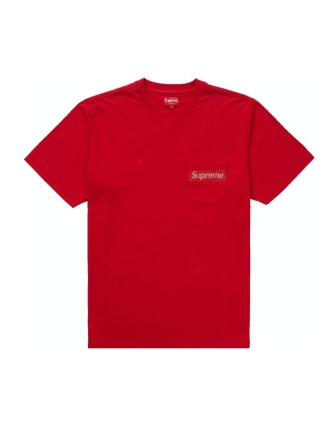 Supreme mesh pocket tee sales