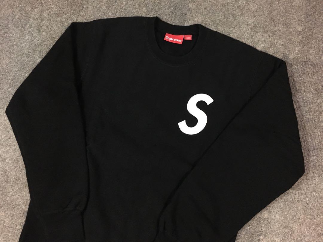Supreme s logo crewneck hotsell