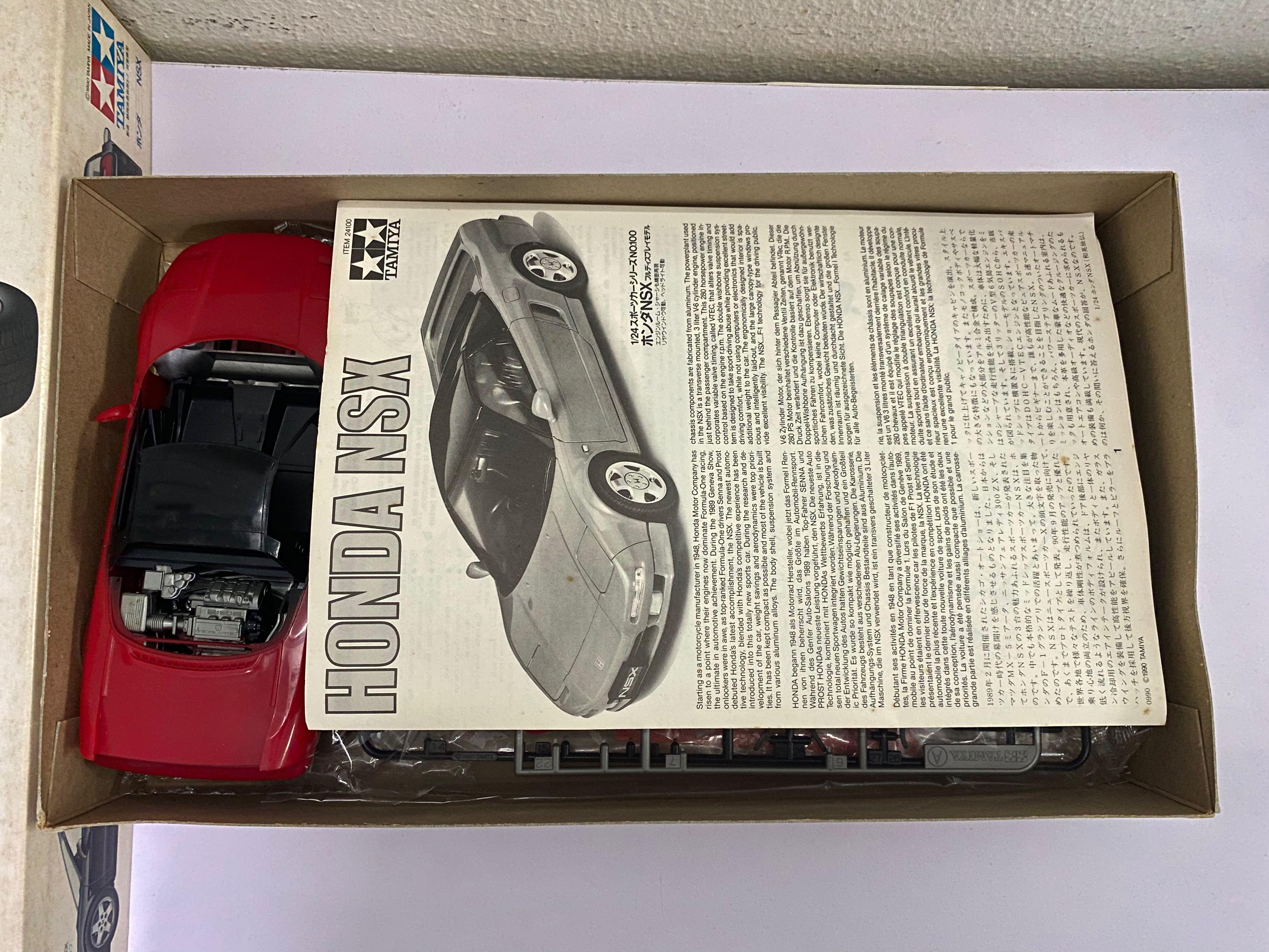 maquette fujimi 1/24 honda nsx safety car mint - FR