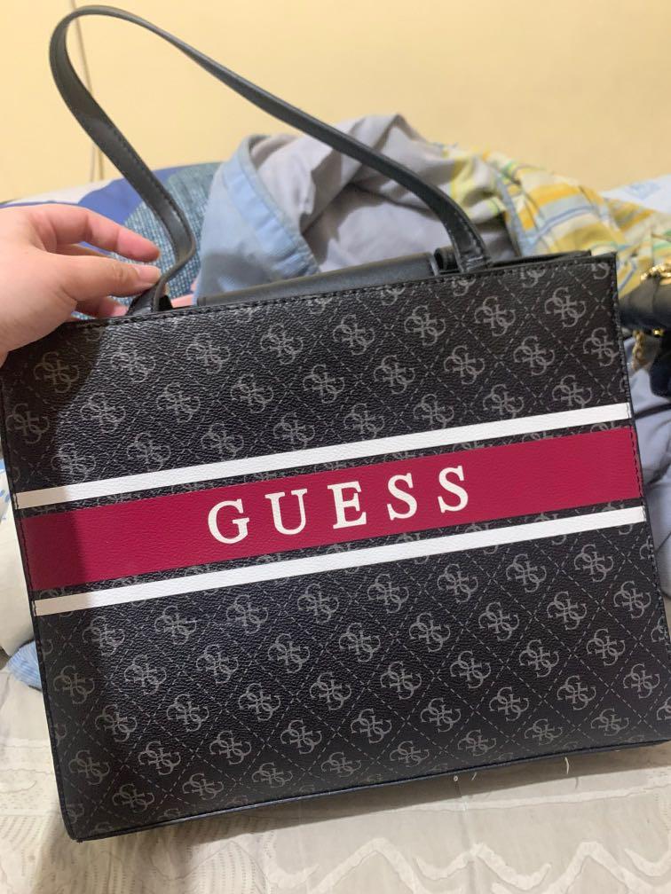 guess book tote
