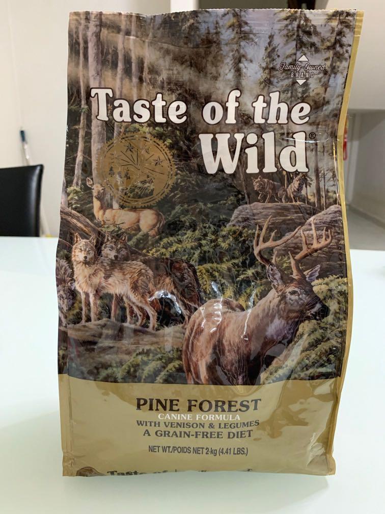 taste of the wild pine forest