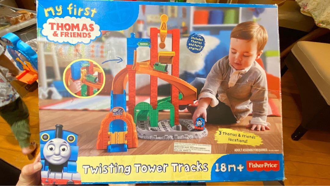 My first thomas and friends twisting tower tracks top
