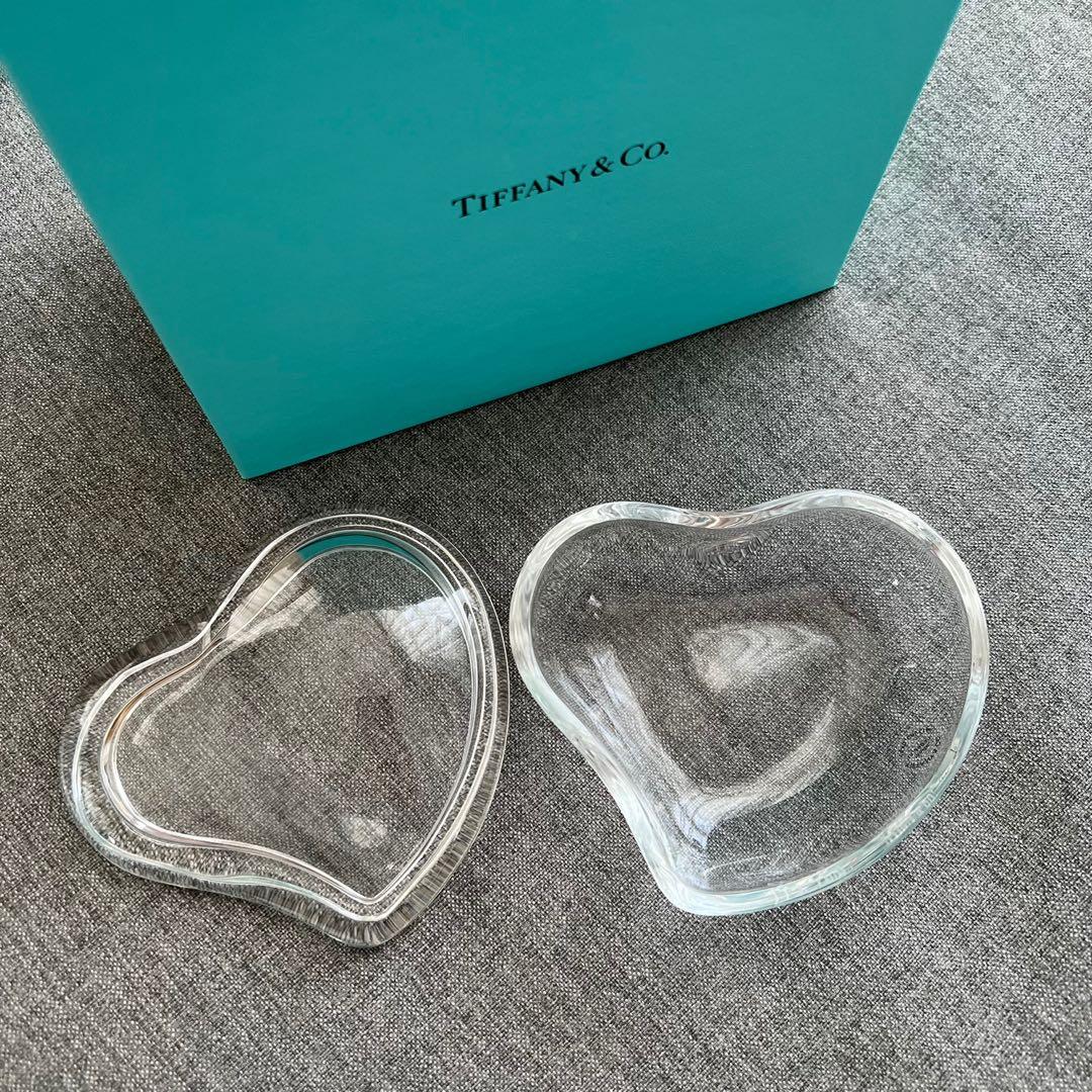 Tiffany and Co Elsa Peretti Heart Box in Crystal