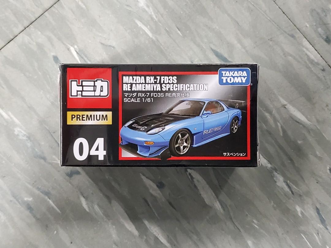 米舖toy 全新takara Tomy Tomica Premium 04 Mazda Rx 7 Rx7 Fd3s Re Amemiya Specification Re 雨宮車仔 興趣及遊戲 玩具 遊戲類 Carousell