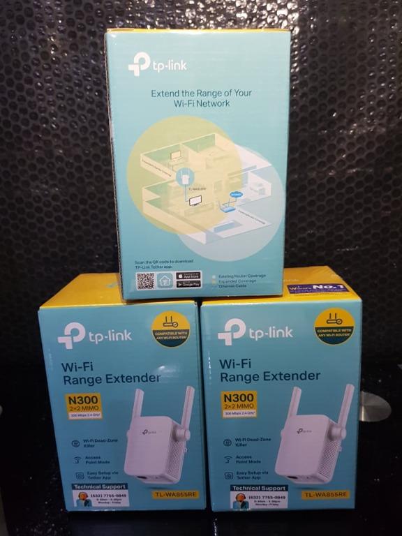 TP-Link WIFI range extender TL-WA855RE (Category: Networking) located in Pasig City. Submitted by fjEgangan (Listing ID 1139911821, Image 2). Description: ❗❗ Brand new and on stock for sale ❗❗ ⭐ TP-Link WIFI range extender TL-WA855RE ⭐ Price: 800.00 ✅ Frequency: 2.4~2.4835GHz ✅ Wireless Modes: Range Extender/Access Point ✅ Interface: 1 x 10/100M Ethernet Port (RJ45) Package content: - 300Mbps Wi-Fi Range Extender TL-WA855RE - Quick Installation G