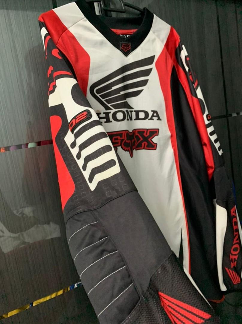 Honda motocross jersey best sale
