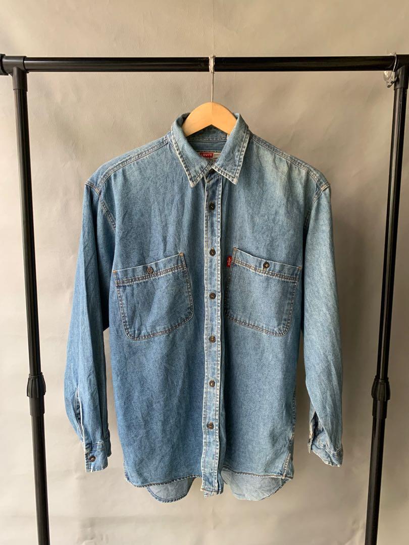 vintage Levis denim shirt kemeja 