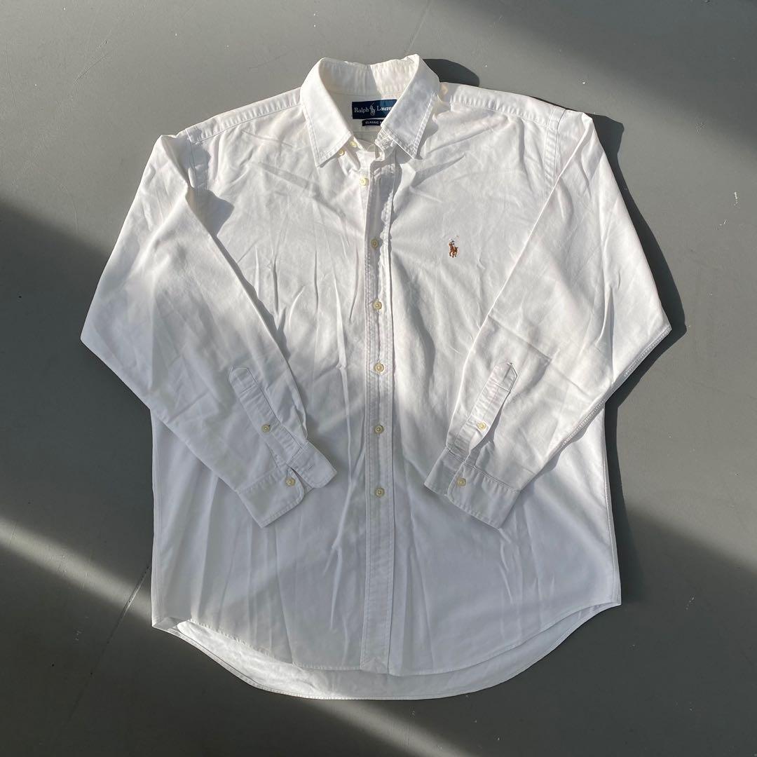 Ralph lauren clearance white button up